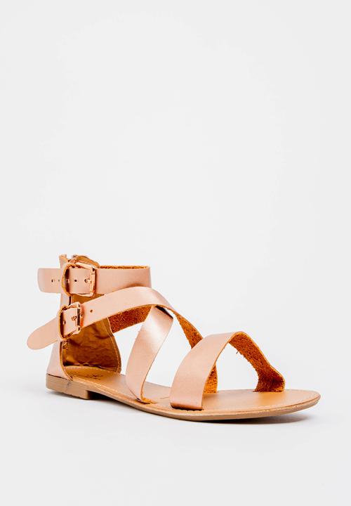 STYLE REPUBLIC - Gladiator sandal - rose gold