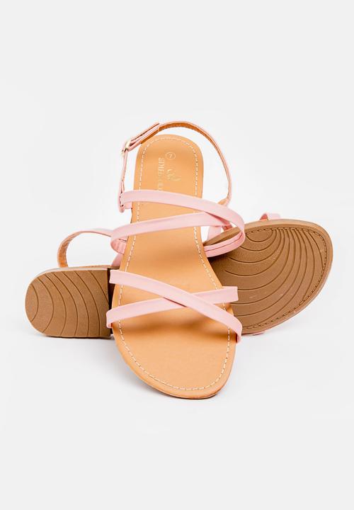STYLE REPUBLIC - Tube sandal - pale pink