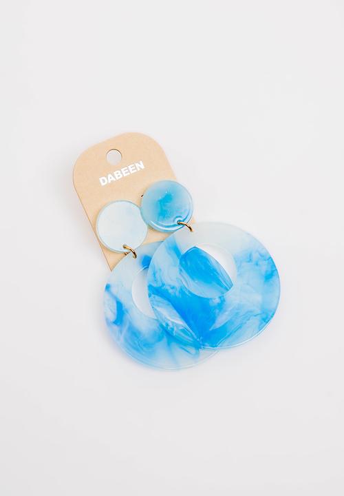 STYLE REPUBLIC - Hoop Earrings Blue