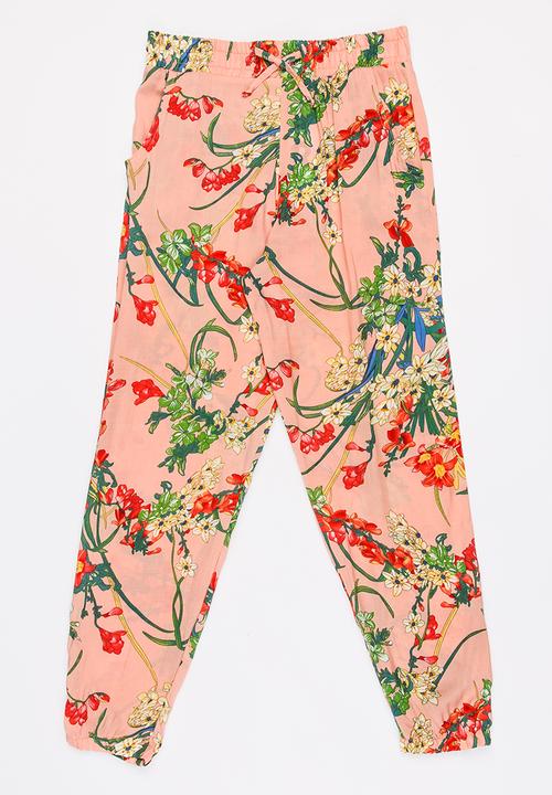 Rebel Republic - Woven jogger - multi-colour