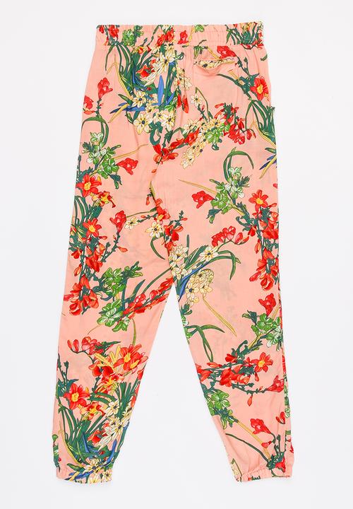 Rebel Republic - Woven jogger - multi-colour