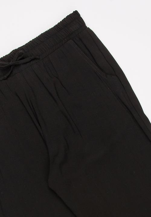Rebel Republic - Woven jogger - black