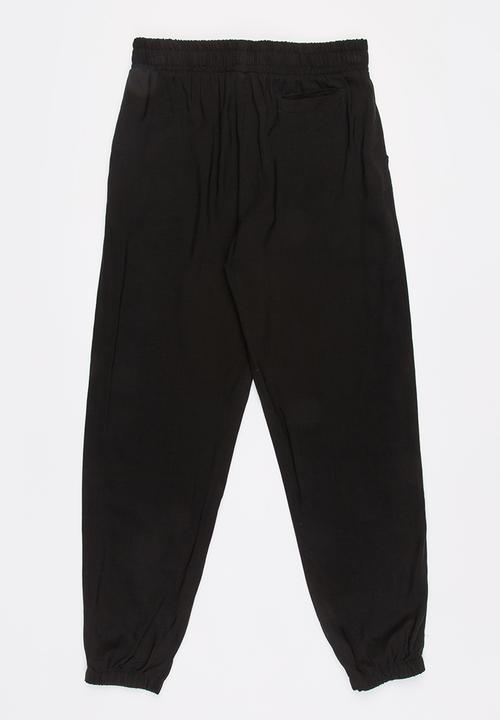 Rebel Republic - Woven jogger - black