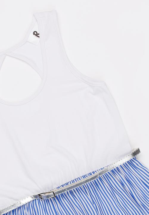 Rebel Republic - Combo dress - blue
