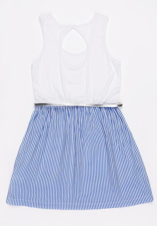 Rebel Republic - Combo dress - blue
