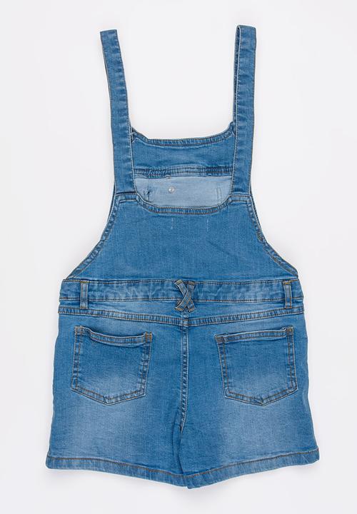 MINOTI - Beachy denim dungaree - blue