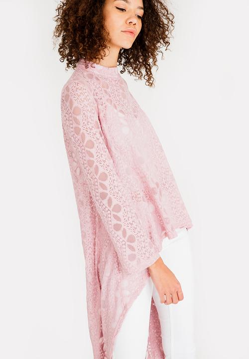 STYLE REPUBLIC - Hi Lo Blouse Rose