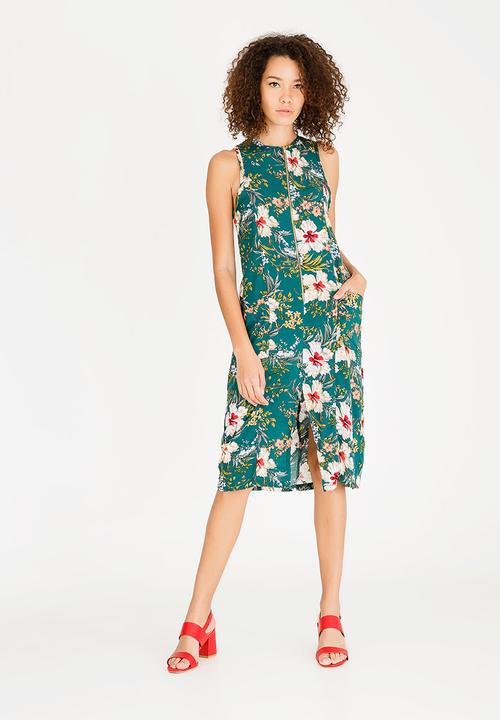 STYLE REPUBLIC - Zip Detail Dress Multi-colour