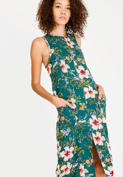 STYLE REPUBLIC - Zip Detail Dress Multi-colour