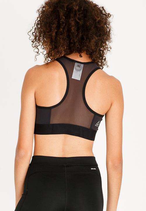 Reebok - Colourblock Crop Top Black