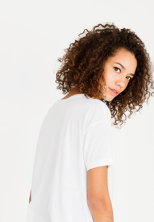 New Balance  - Essential repeat tee - white