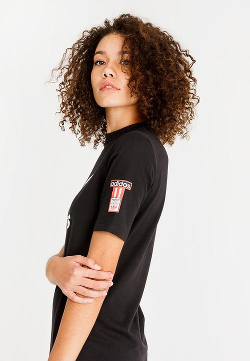adidas Originals - Tee dress - black