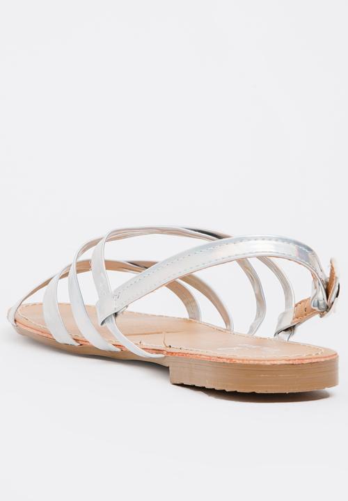STYLE REPUBLIC - Tube Sandals Silver