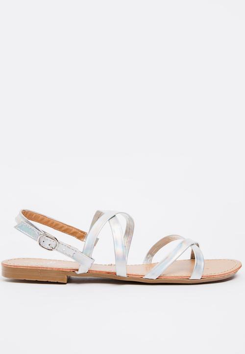 STYLE REPUBLIC - Tube Sandals Silver