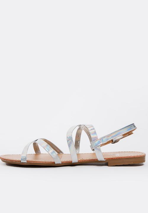 STYLE REPUBLIC - Tube Sandals Silver