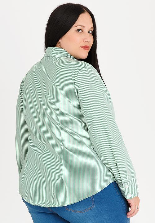 STYLE REPUBLIC PLUS - Basic shirt - green