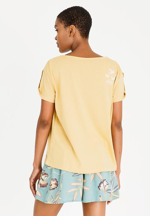 Roxy - My own sun tee - gold