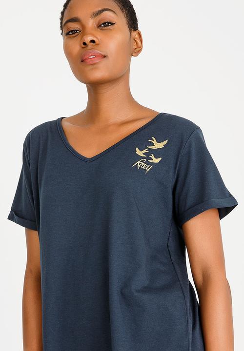 Roxy - Turn on paradise tee - navy