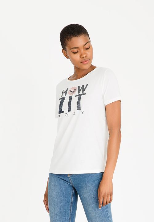 Roxy - Howzit tee - cream
