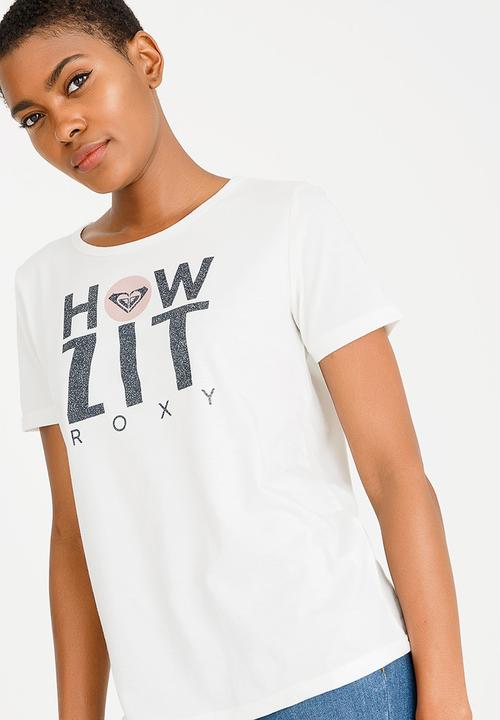 Roxy - Howzit tee - cream