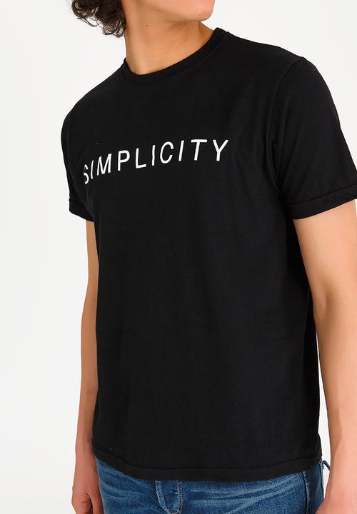 STYLE REPUBLIC - Simplicity Tee Black