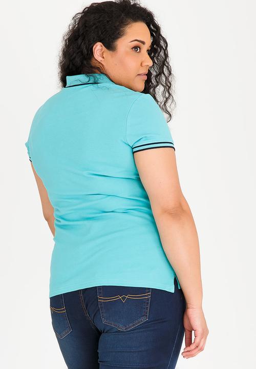 POLO - Charlie stretch golfer - blue 