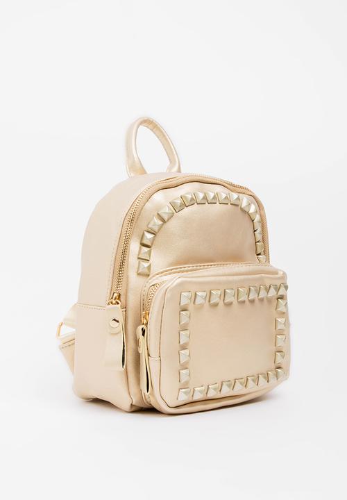 Pop Candy - Metallic backpack - gold