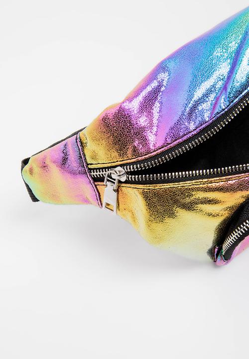 Pop Candy - Zip detailed moonbag - multi