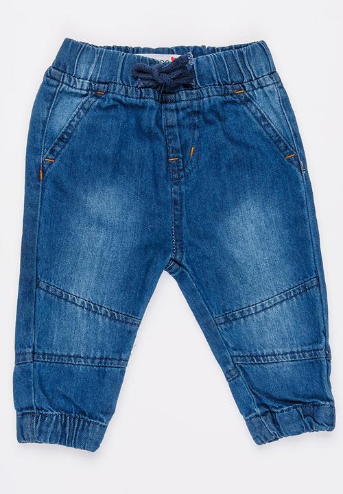 MINOTI - Cactus denim paneled jean - blue