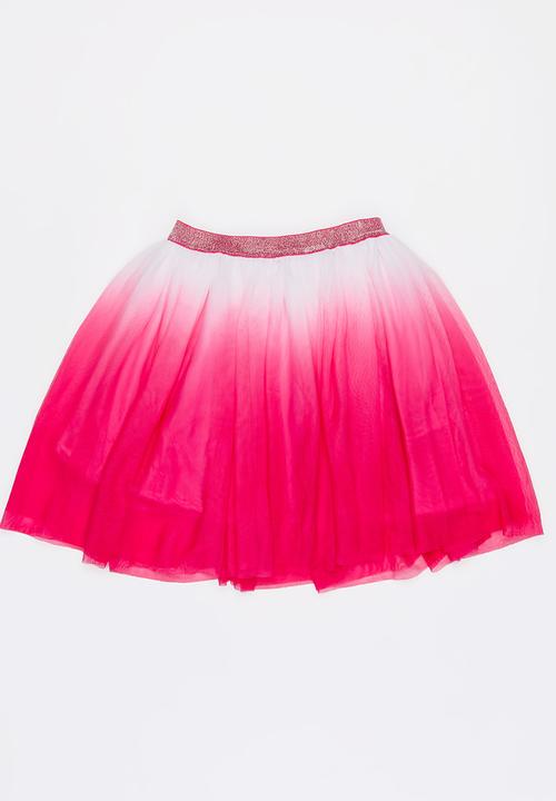 MINOTI - Jungle Dip Dye Tutu Skirt Dark Pink