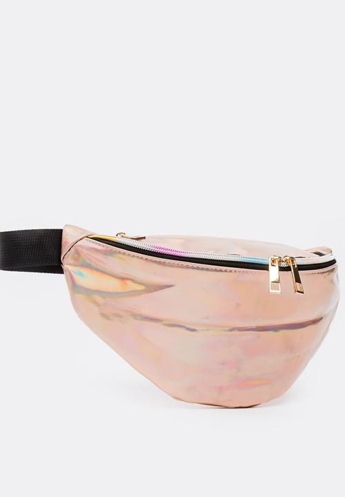 Pop Candy - Transparent moonbag - light pink