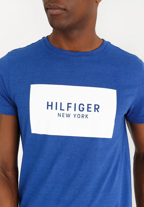 Tommy Hilfiger - Block Graphic Tee Blue