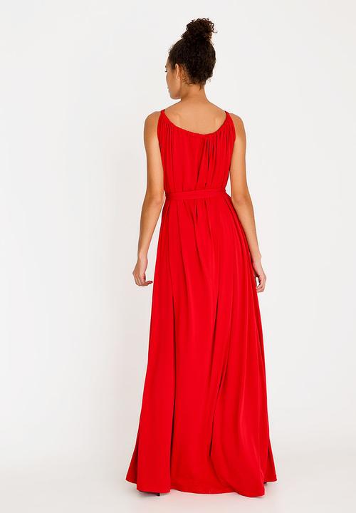 ERRE - Myri maxi dress - red