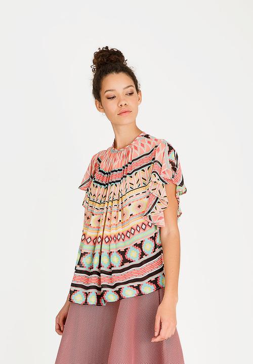Sober - Freesia Blouse Multi-colour