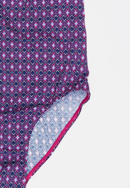Sun Things - Pink Mosaic One Piece Mid Purple