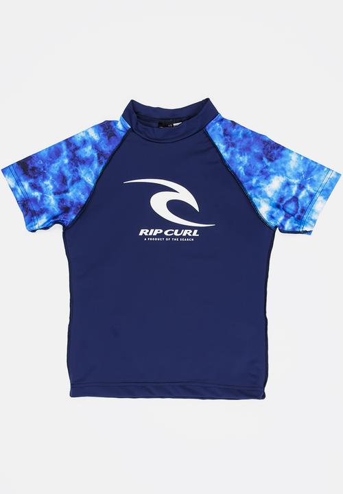 Rip Curl - Splash S/S Rashie Navy