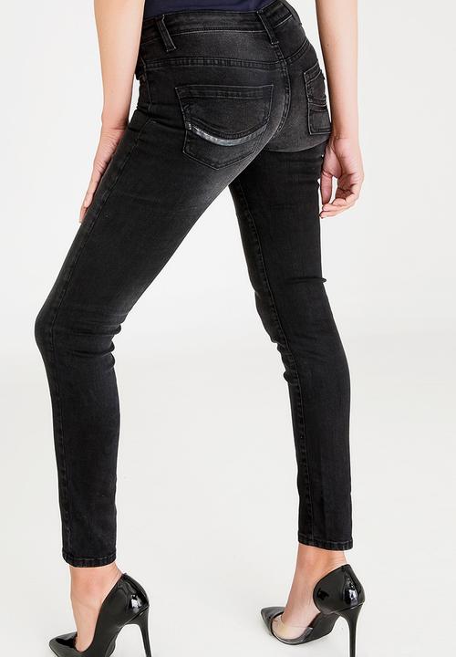 SOVIET - Brazil Skinny Jeans Black