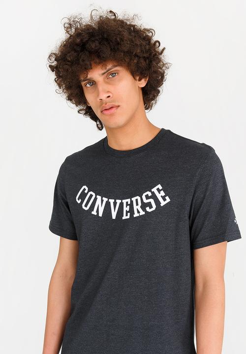 Converse - Converse Reverse Athletic Arch Tee Black