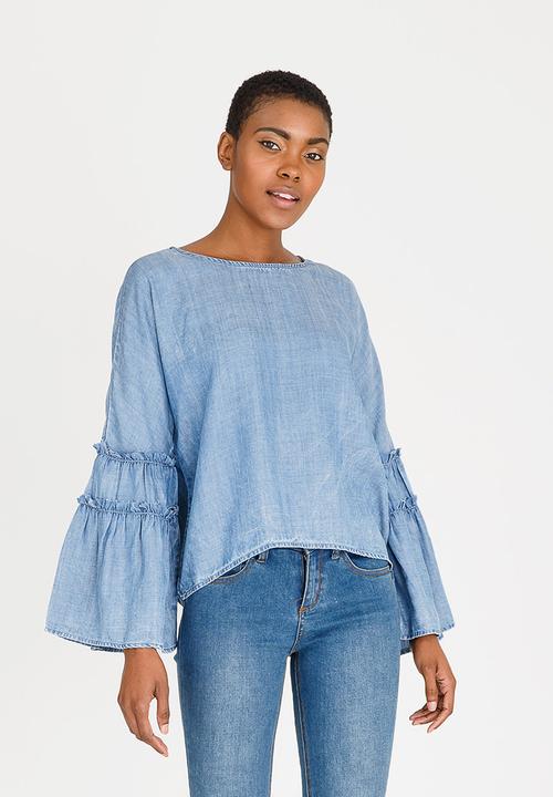 ONLY - Sharon Denim Shirt Blue