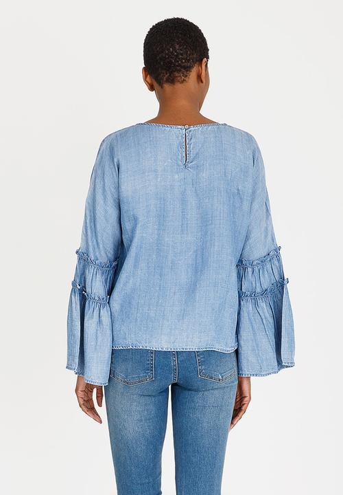 ONLY - Sharon Denim Shirt Blue