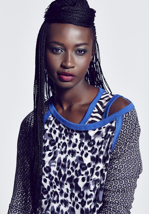 Marianne Fassler - Raglan Long Sleeve Multi-colour