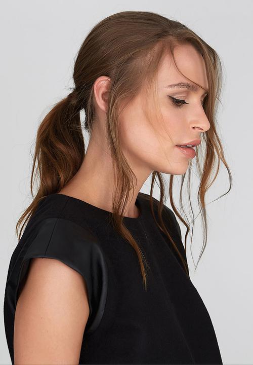 DAVID by David Tlale - Lala Box Top Black