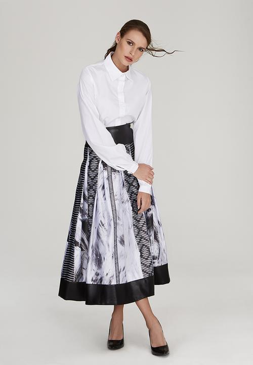 DAVID by David Tlale - Thandi Tailored Shirt White