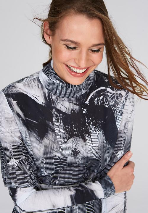 DAVID by David Tlale - Leyla Shirt Mid Grey