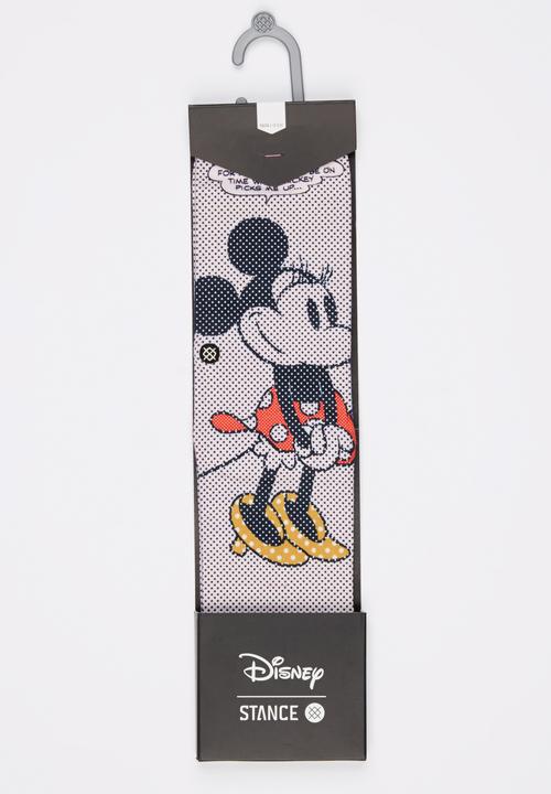 STANCE - Tick Tock Minnie Sock Off White