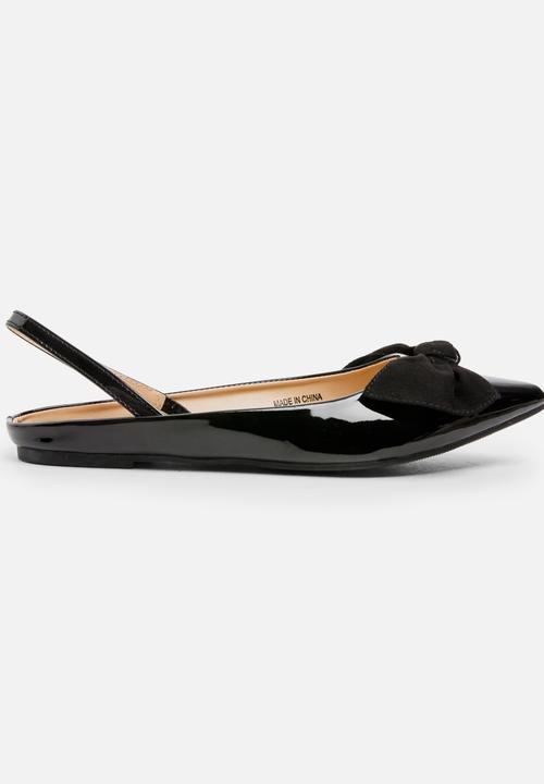 STYLE REPUBLIC - Bow Detail Pumps Black