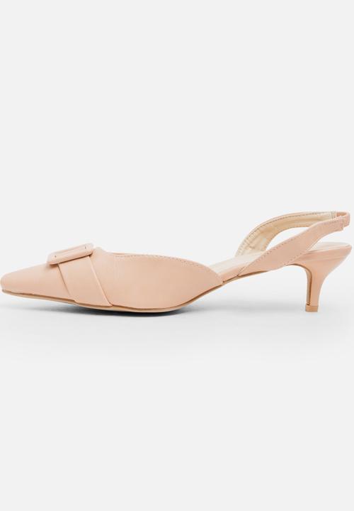 STYLE REPUBLIC - Buckle slingback - pale pink