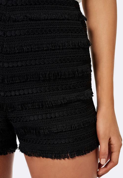 Forever New (Spree) - Luna Summer Trim Shorts Black