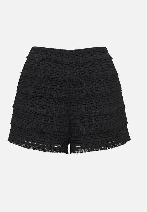 Forever New (Spree) - Luna Summer Trim Shorts Black