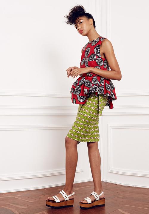 Loin Cloth & Ashes - Hadiya Skirt Green